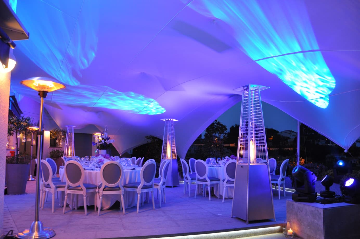 Chauffage Terrasse Flamme — vue 2