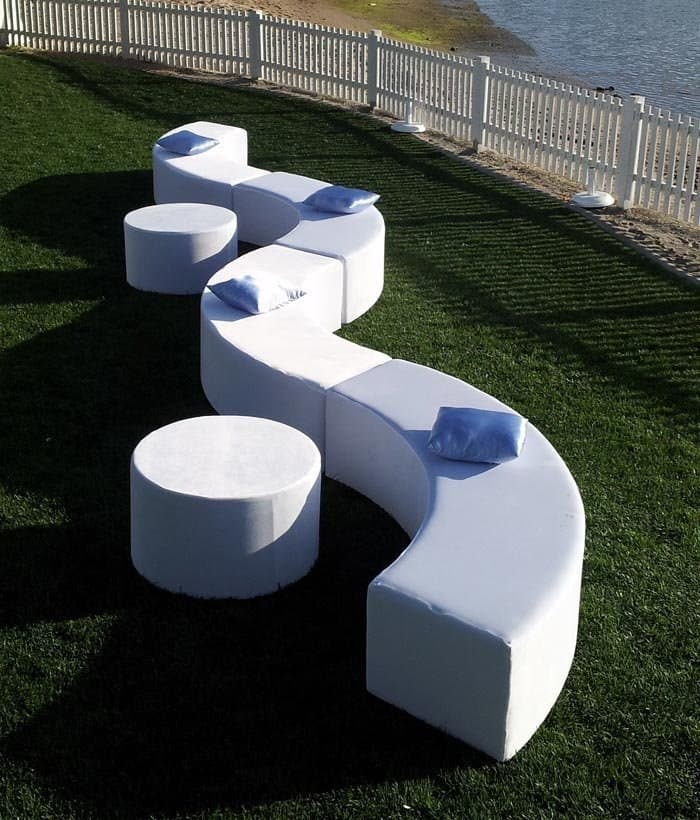 Banquette Wave Lounge — vue 3