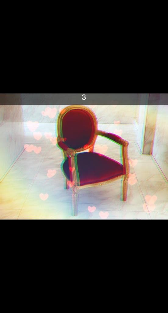 Chaise Baroque Rouge/Or